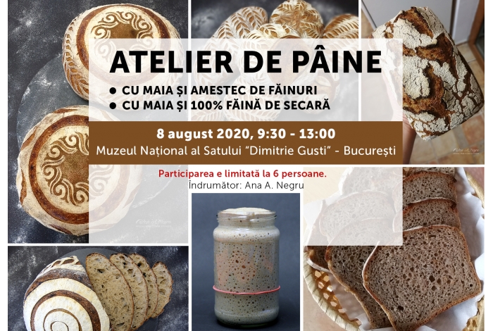 Atelier de pâine artizanală cu maia - București